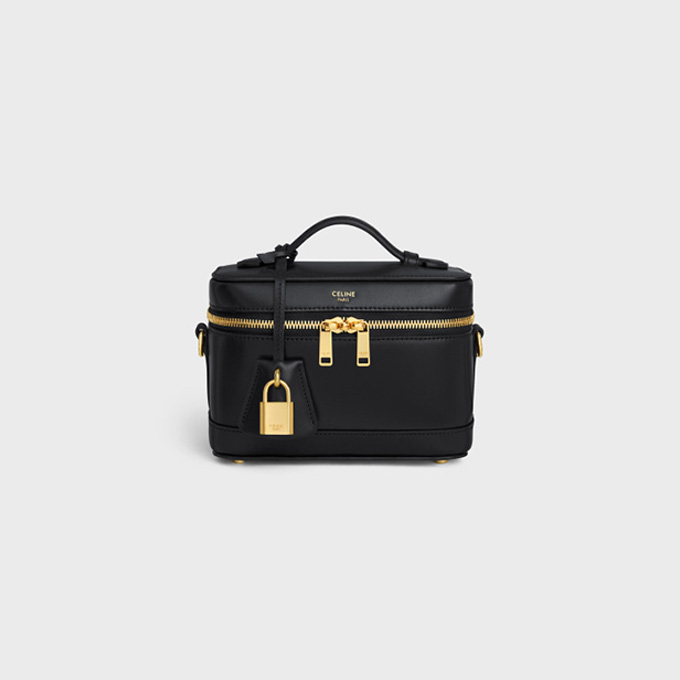celine triomphe canvas vanity box bag